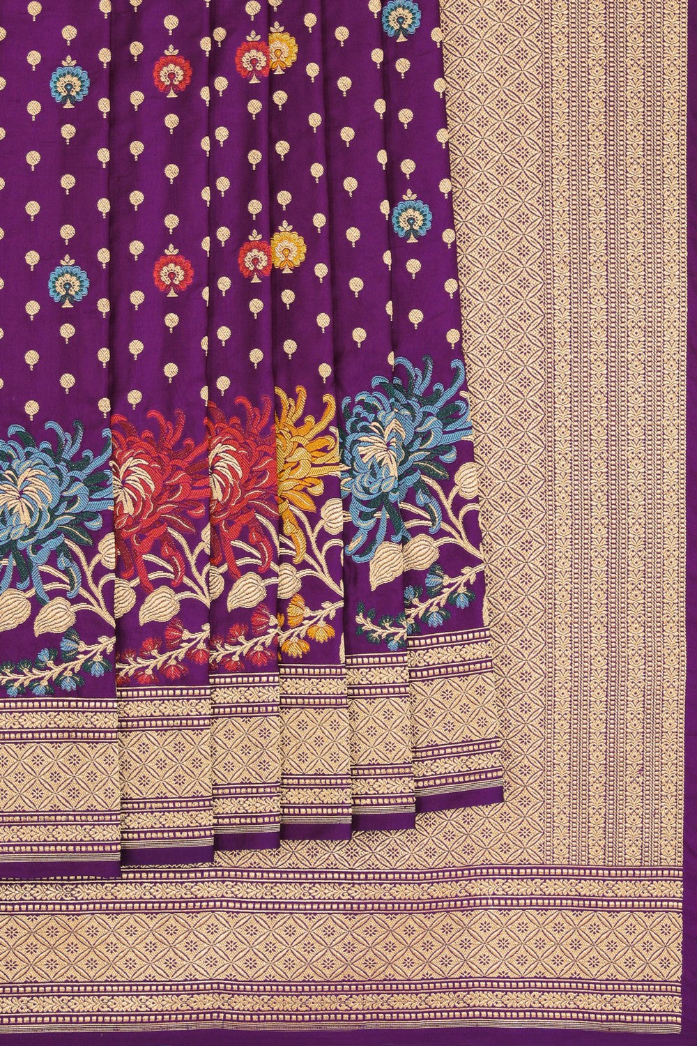 Image of Banarasi Katan Silk Brocade Saree